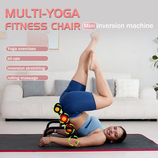Magic BB Mini Inversion Table – Improve Blood Circulation & Relax Muscles Ideal for 25-54 Yrs Adults, Easy Home Setup, Spine-Friendly Gadget 2-Min Daily Stretch,Summervibes Tiktokshopbacktoschool