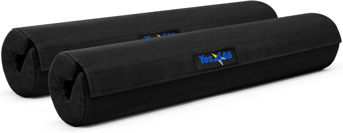 Yes4All Ergonomic Foam Bar Pad, Olympic Barbell Squat & Neck Pad for Squats, Hip Thrusts & Weight Lifting Bar