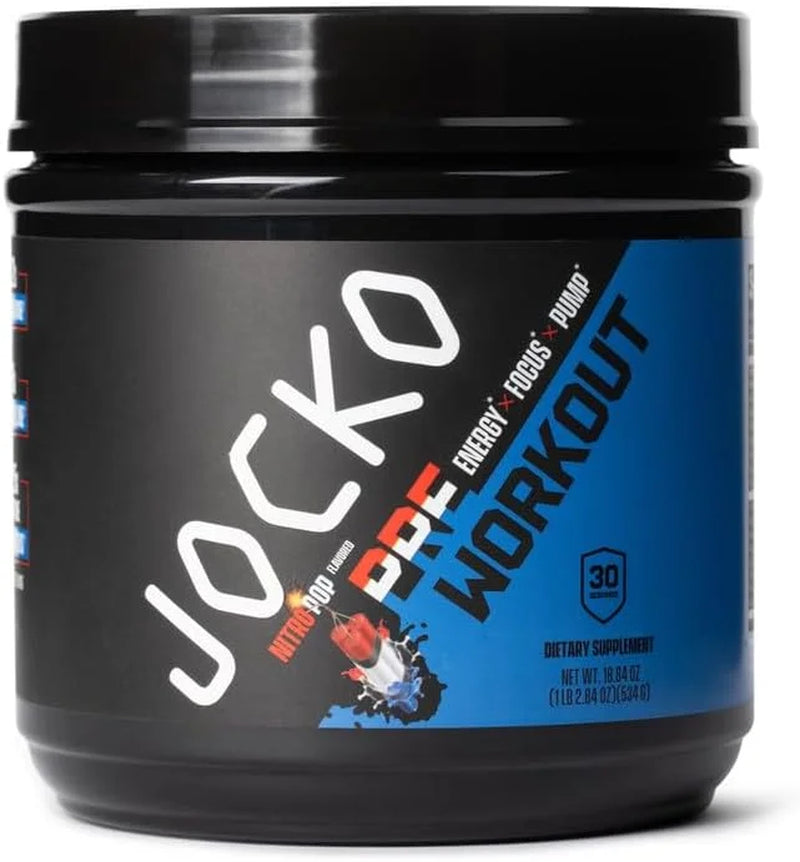 Ultimate Pre Workout Powder - Pre-Workout Energy Powder Drink (Blue Raspberry)