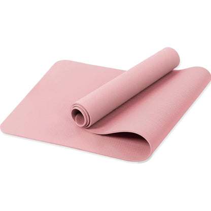 Yoga Mat Non Slip, Pilates Fitness Mats, , Anti- 1/4" Thick Yoga Mats for Women, Exercise Mats for Home Workout with Carrying Sling and Storage Bag