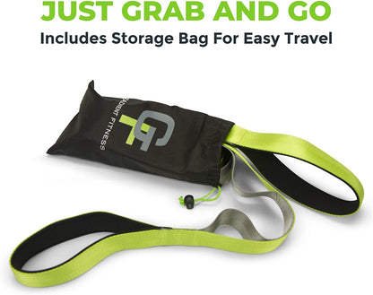 Physical Therapy Stretch Strap with 12 Loops - 1.5 Inch Width