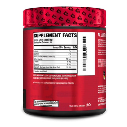 Jacked Factory NITROSURGE Shred Pre Workout Supplement - Energy Booster, Instant