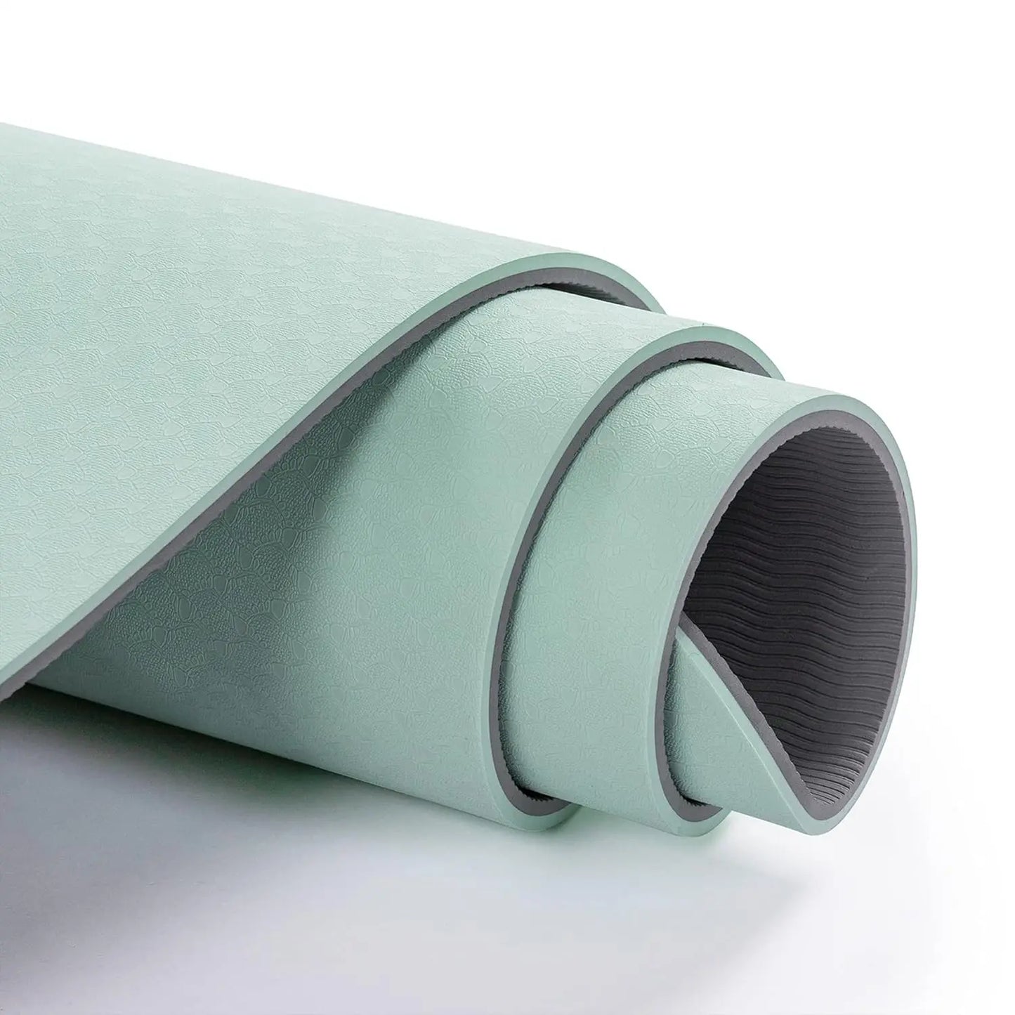 Yoga Mat Non Slip, Pilates Fitness Mats, , Anti- 1/4" Thick Yoga Mats for Women, Exercise Mats for Home Workout with Carrying Sling and Storage Bag
