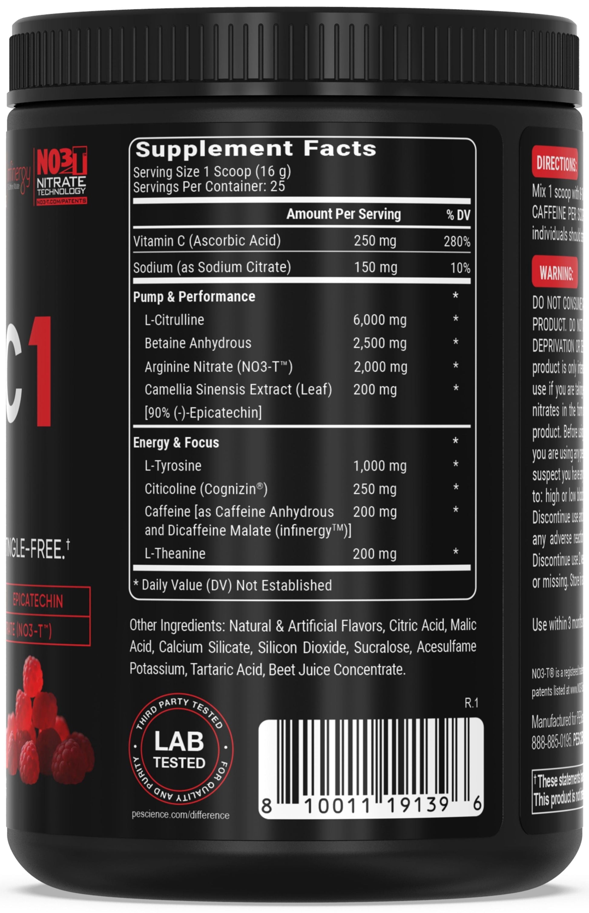 Prolific-1 Pre-Workout