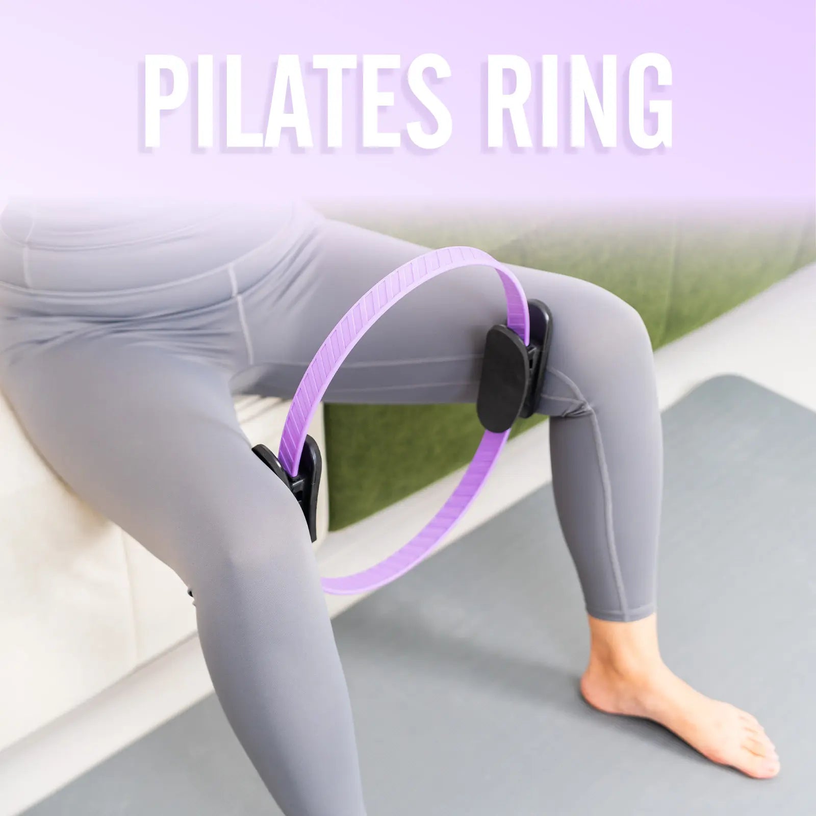 Pilates Circle Set with Yoga Ball and Resistance Bands, Essential Fitness Equipment for Home Workouts, Body Stretching Exercises, and Postpartum Recovery Tiktokshopbacktoschool