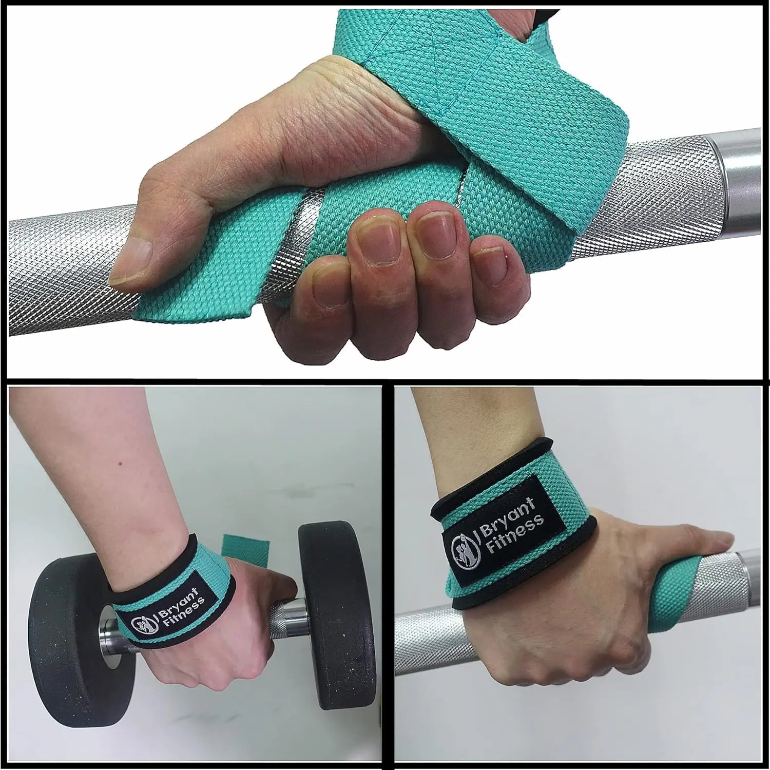 J Bryant Barbell Pad Set with 2 Ankle Straps - Thick Cushion Pad for Hip Thrusts, Squats, Bench Press, Home Gym Strength Training, Workout