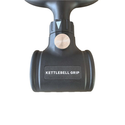 Kettlebells Grip, Dumbbell Grip Handle, Convert Dumbbells into Kettlebell for Home Gym, Kettlebell for Weights Plate, Non-Slip Ergonomic Grip, Quick Installation Fits, Double Locking Protection