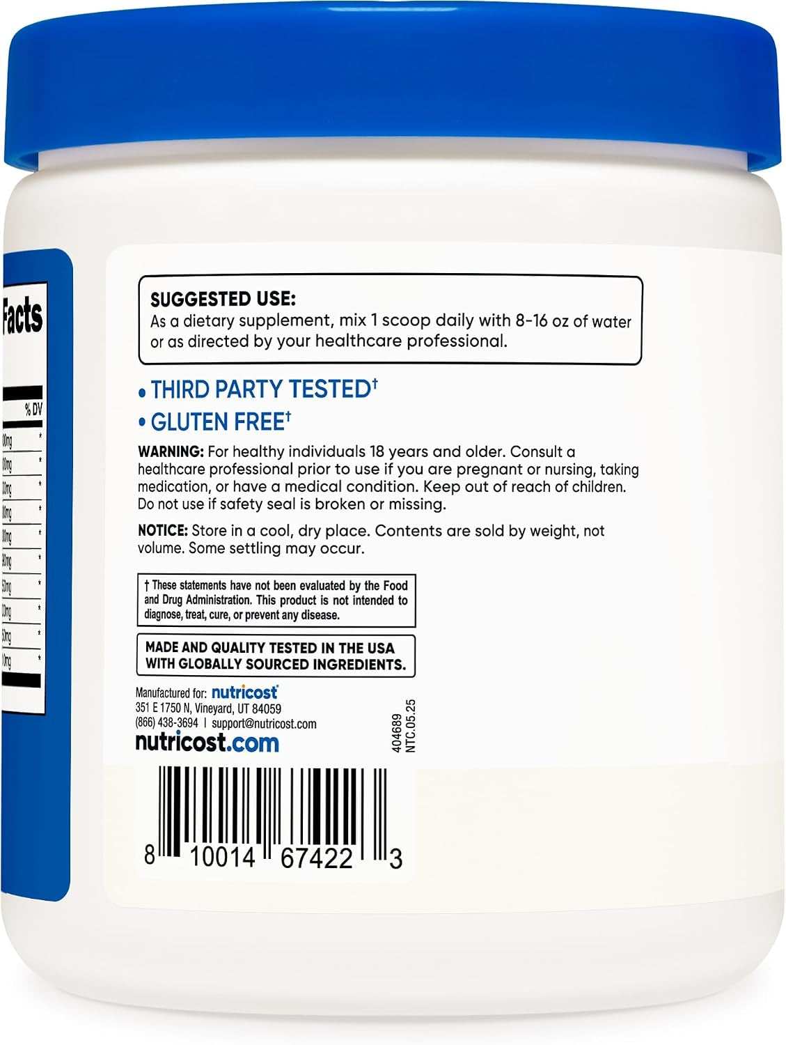 EAA Powder 30 Servings (Unflavored) - Essential Amino Acids - Non-Gmo, Gluten Free, Vegetarian Friendly (Pack of 3)