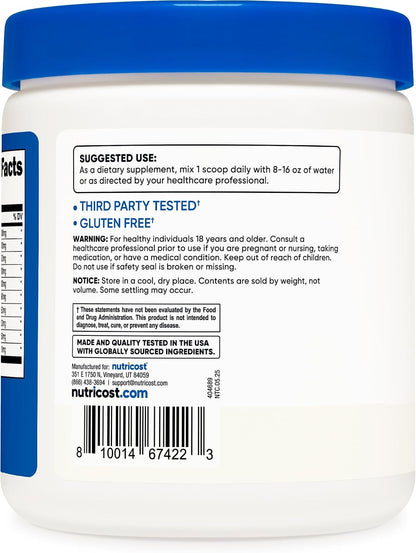 EAA Powder 30 Servings (Unflavored) - Essential Amino Acids - Non-Gmo, Gluten Free, Vegetarian Friendly (Pack of 3)
