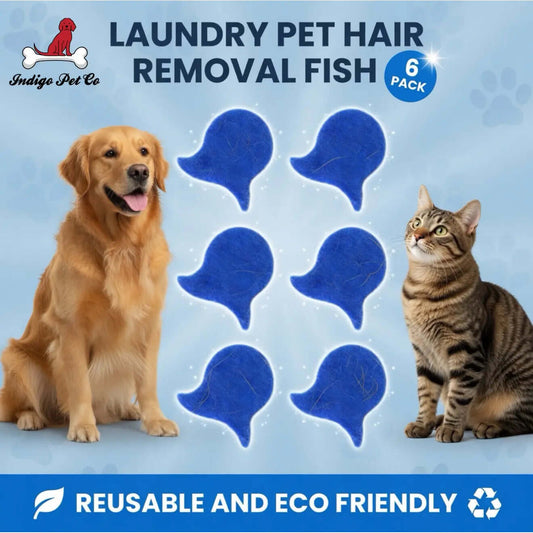 Laundry Pet Hair Removal Fish - 6 Pack