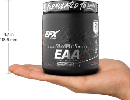 Training Ground EAA | Essential Amino Acids Supplement | Energy & Protein Synthesis | Pre, Intra, or Post Workout | 40 Servings (Georgia Peach)