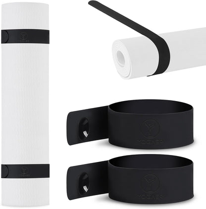 Yoga Mat Carrier Strap, Adjustable Thick Straps Sling for Carrying Large Mats, Stretching Band