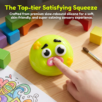 Sensory Fidget Puppy Squishy Toy - Squishies Hand Strengthener for Stress Relief, Fun Arm Exercise, Toys for Grown Ups