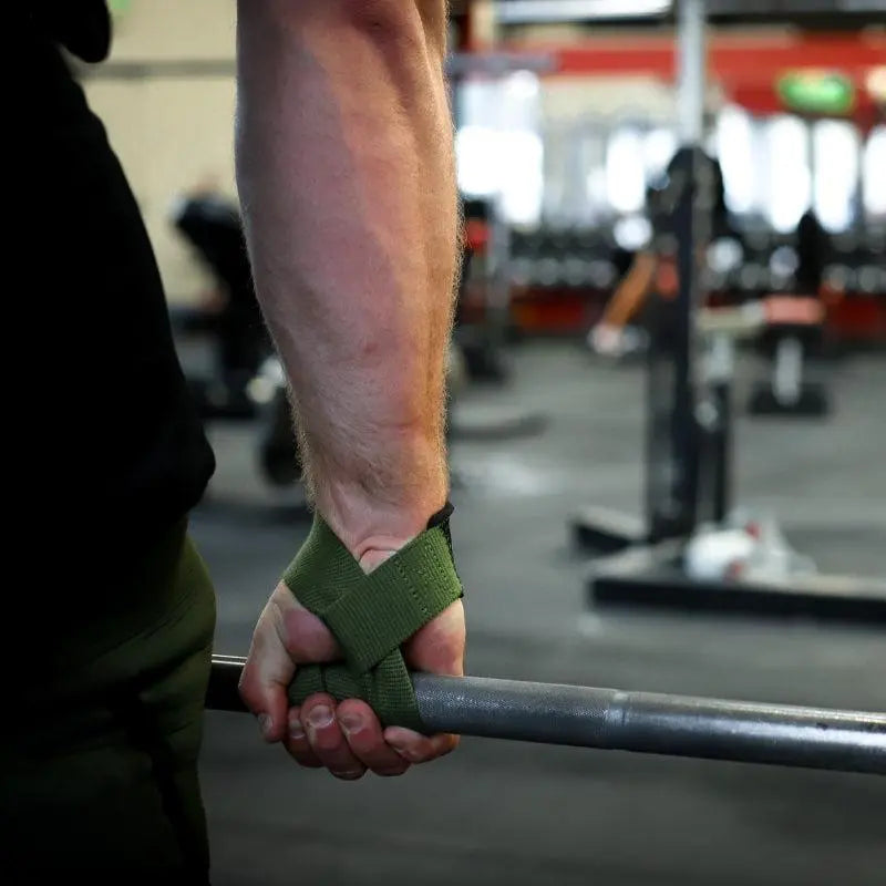 Gymreapers Lifting Straps for Weightlifting Bodybuilding Powerlifting & Strength Training - Premium Padded Neoprene Deadlift Straps with 18" Cotton for Pull-Ups Rows Shrugs Heavy Lifts & Gym Workouts - Grip Support & Wrist Protection Set of 2