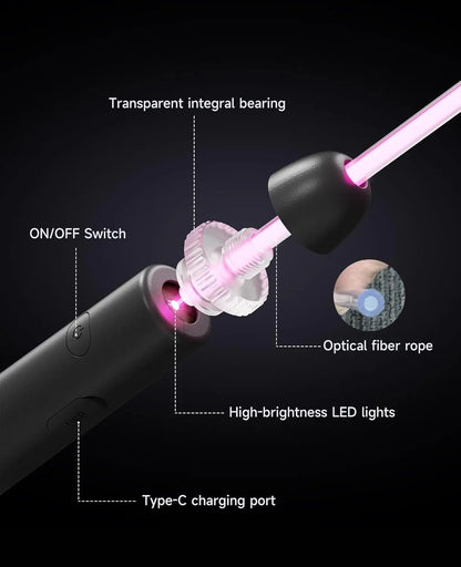 LED Illuminated Jump Rope-Unisex Adjustable Illuminated Jump Rope, Colorful Glow-In-The-Dark Jump Rope, Suitable for Children and Adults.
