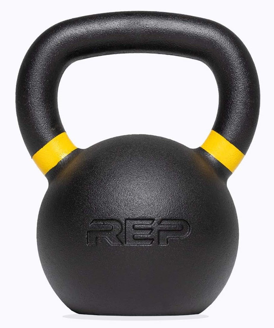 Fitness Kettlebell Set and Singles, 4Kg to 24Kg, 9Lb to 53Lb Weight Range, Cast Iron, Strength Exercise Training, Home Gym, Power Workout Equipment, Free Weights, Dumbbell Alternative
