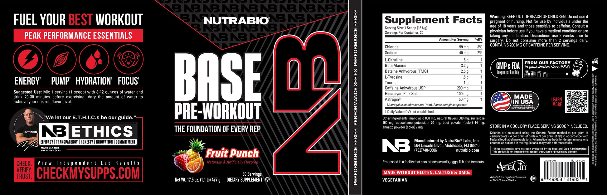 Base Pre-Workout