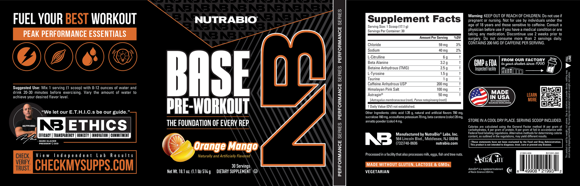 Base Pre-Workout