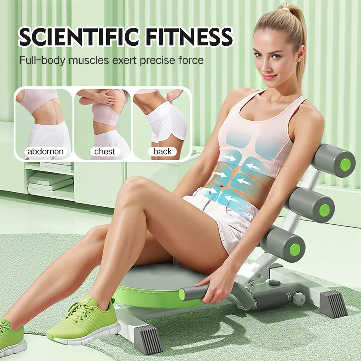 【Featured Tiktok Products】S.Y. Home & Outdoor Multi-Functional Sit-Up Assistant | Home Ab Workout Gear for Indoor Core Training- SY