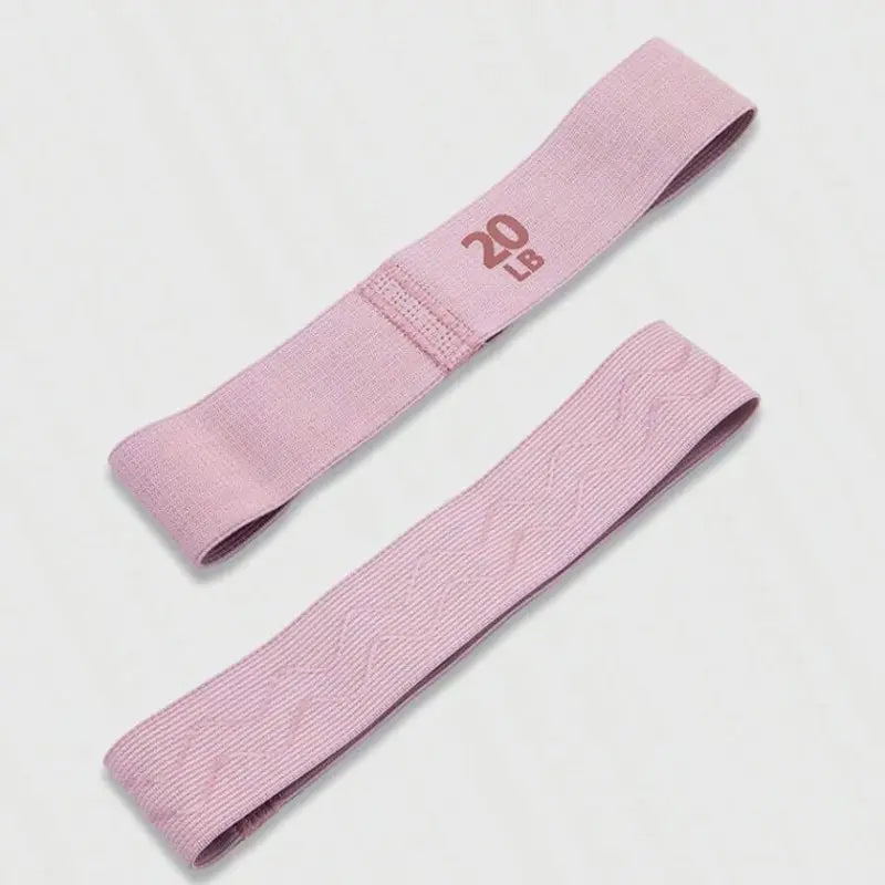 4 Piece Textile Resistance Bands, Leg and Hip Training, Yoga Pilates Rehabilitation Fitness Elastic Bands, Workout Equipment, Fitness Accessories, Exercise Bands