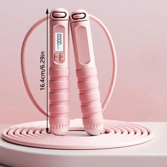 Professional Skipping Rope, Smart Counting Jump Rope, Weight Bearing Skipping Rope, Cordless Jump Rope, Fitness Equipment for Home Gym Workout, Exercise Equipment, Jump Ropes for Fitness