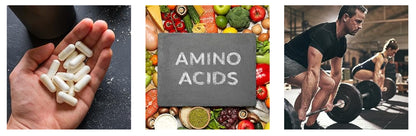 Essential Amino Acids Supplement EAA - 2000Mg All 9 - High Potency 300 Capsules