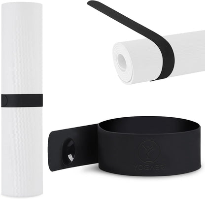 Yoga Mat Carrier Strap, Adjustable Thick Straps Sling for Carrying Large Mats, Stretching Band