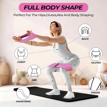 18 Pcs Pilates Ring and Ball Set with Resistance Bands Home Workout Pilates Equipment 11.8 Inch Magic Circle with Padded Handles, Mini Ball for Strength, Toning and Flexibility