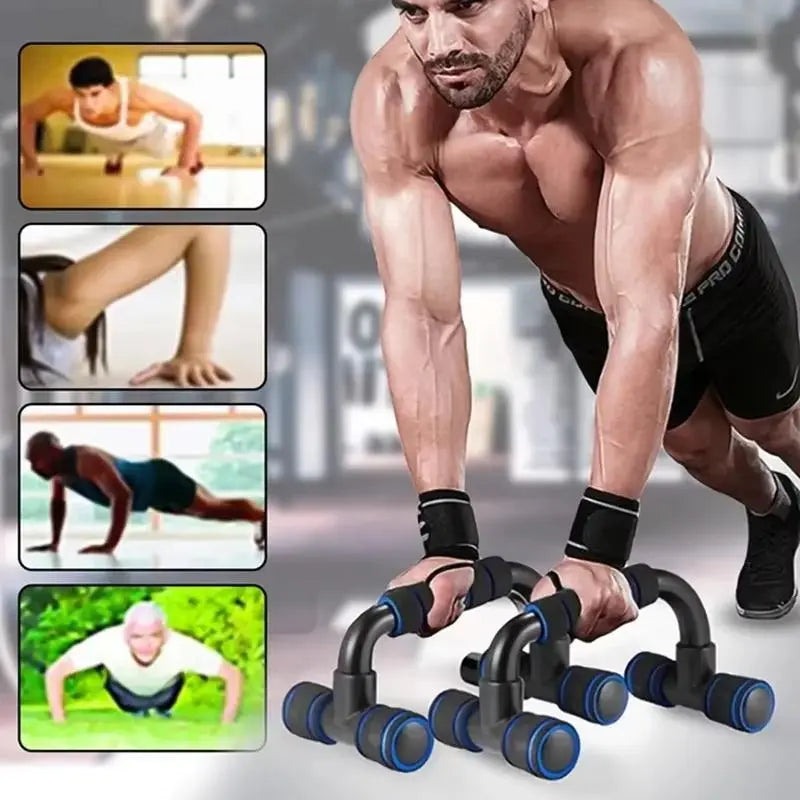 Portable Push-Up Handles - Non-Slip Bars for Chest, Arm and Core Exercise Tools - Home Gym Essentials, Fitness Enthusiast Essentials, Exercise Equipment, Push-Ups, Gym Supplies Push up Stand Push Board