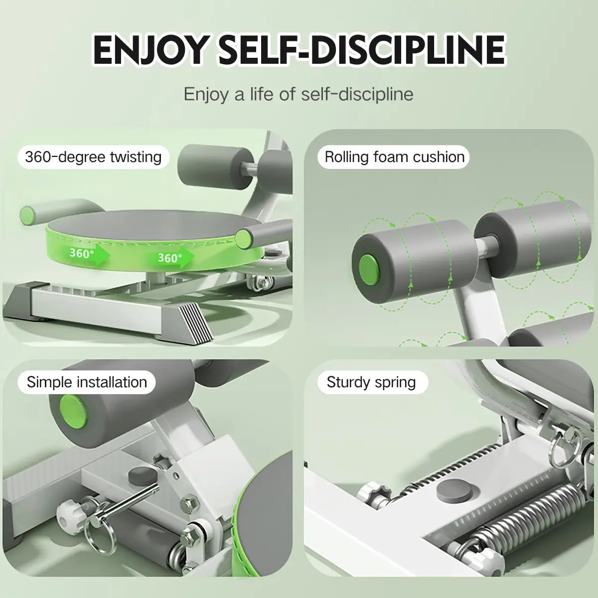 【Featured Tiktok Products】S.Y. Home & Outdoor Multi-Functional Sit-Up Assistant | Home Ab Workout Gear for Indoor Core Training- SY