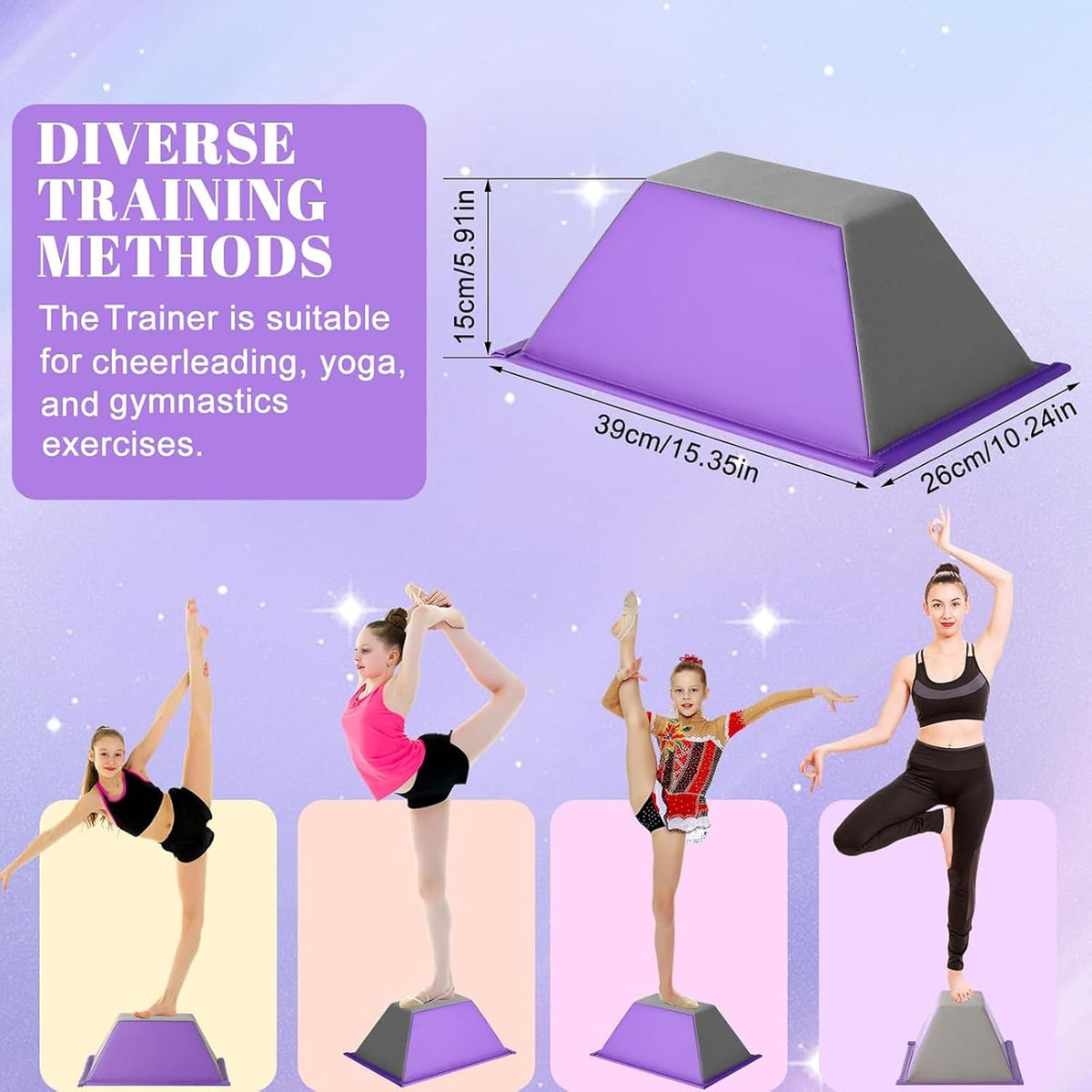 9Pcs Stunt Cheer Flyer Training, Flyer Stand Cheer