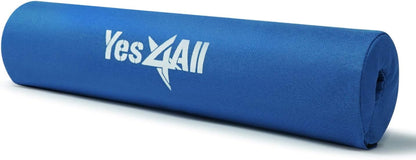 Yes4All Ergonomic Foam Bar Pad, Olympic Barbell Squat & Neck Pad for Squats, Hip Thrusts & Weight Lifting Bar