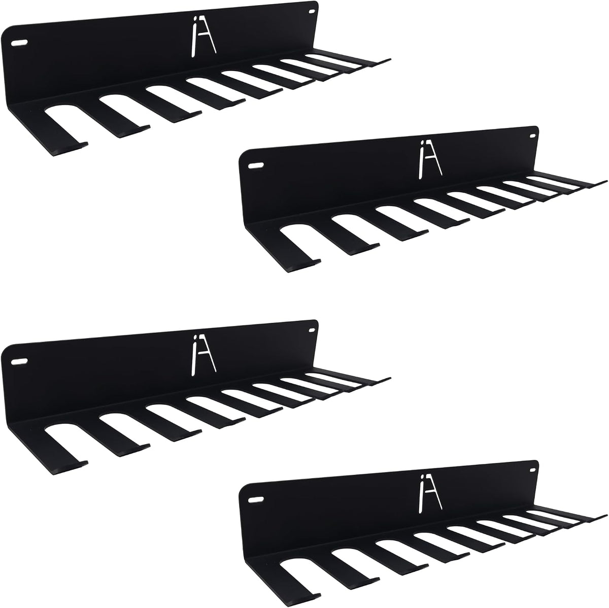 ) Gym Storage Hanger/Heavy Duty Multi-Purpose Gym Rack for Lifting Belts, Chains, Exercise Bands, Jump Ropes (Mounting Hardware Included)