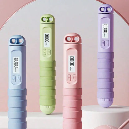 Professional Skipping Rope, Smart Counting Jump Rope, Weight Bearing Skipping Rope, Cordless Jump Rope, Fitness Equipment for Home Gym Workout, Exercise Equipment, Jump Ropes for Fitness