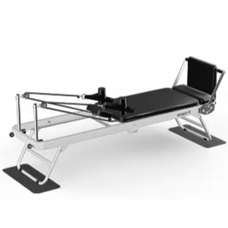 PAETA Pilates Reformer, Foldable Reformer Pilates Machine for Home Use, with Dual Resistance- Springs and Cords, Pilates Equipment for Home Workouts with Jump Board, up to 400 LBS Adjustable Elastic Band