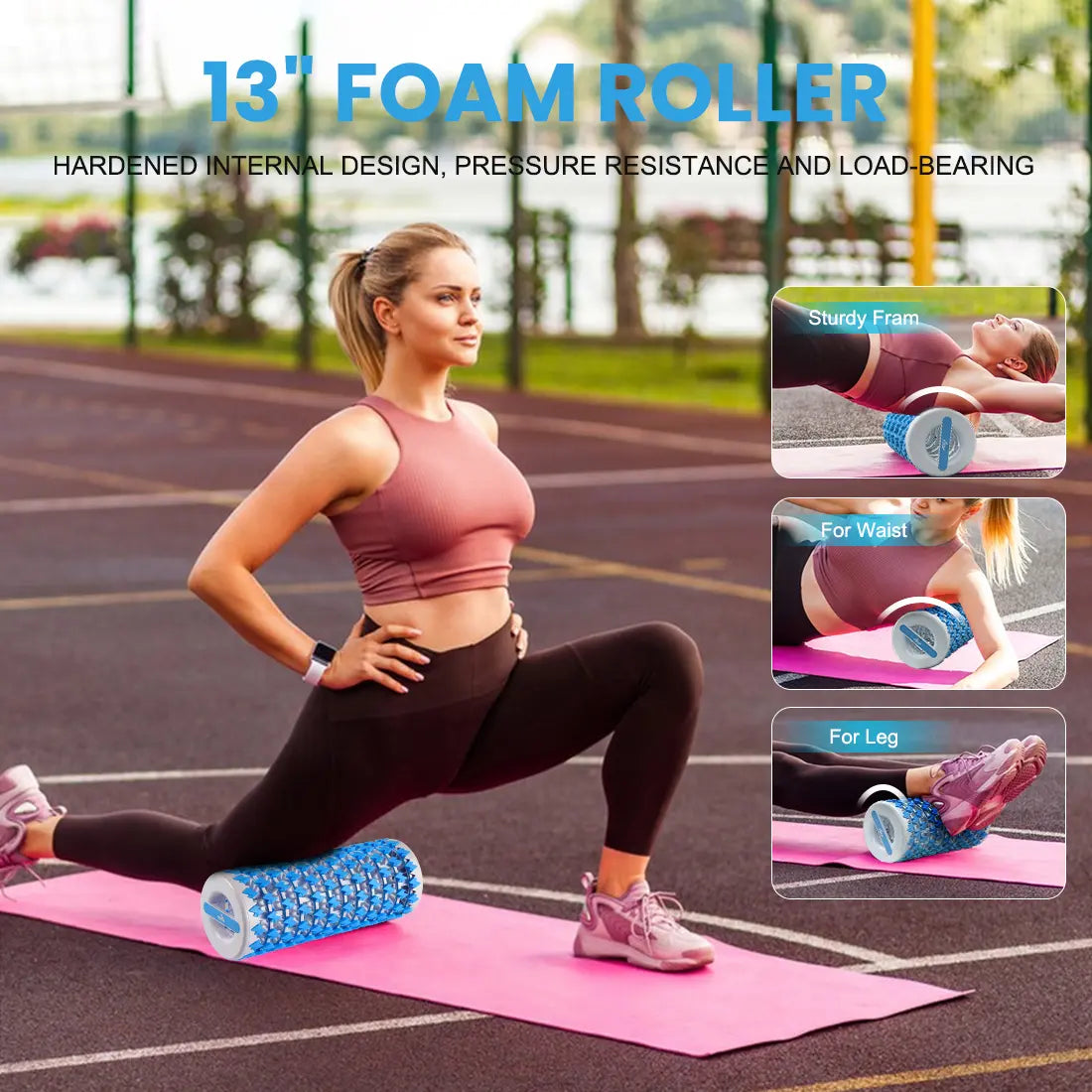 Foam Roller Equipment, Multiple Colour & Retractable