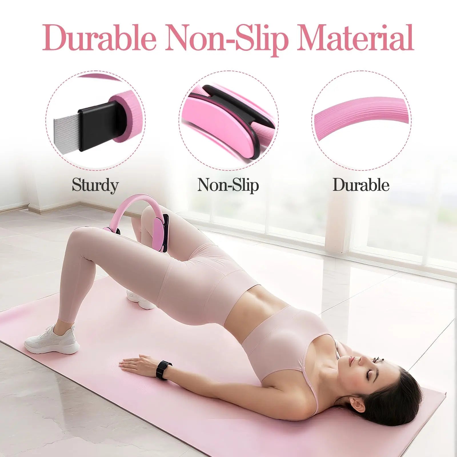 Women'S Home Pilates Set - 12 Piece Pilates Equipment for Home Workouts Set with Ring and Ball, 5 Resistance Bands, Beginner Home Exercise Muscle Training Equipment, Pilates Workout Equipment