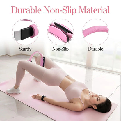 Women'S Home Pilates Set - 12 Piece Pilates Equipment for Home Workouts Set with Ring and Ball, 5 Resistance Bands, Beginner Home Exercise Muscle Training Equipment, Pilates Workout Equipment
