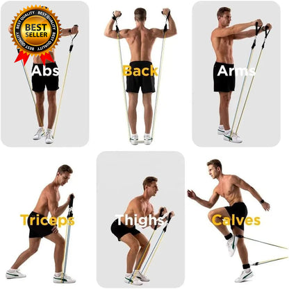 Ab Roller Home Gym Equipment – 4 Wheels Ab Wheel Muscle Roller with LCD Screen