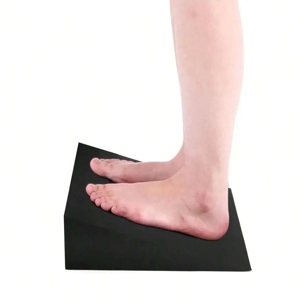2 Adjustable Squat Wedge Boards and Calf Stretch Incline Boards, Triangular Yoga Blocks for Stability Training and Leg Strength, Ideal for Weightlifting and Yoga, Home Pilates Equipment