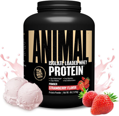 Whey Isolate Protein Powder, 25G High Protein | Vanilla 10LB