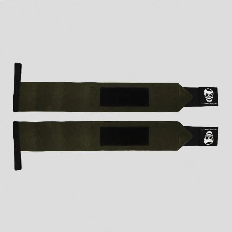 Stiff Wrist Wraps - Heavy Duty Wrist Support - OD Green