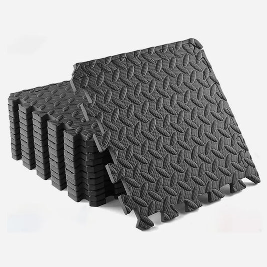 Jigsaw Exercise Mat ½ Inch with EVA Foam Interlocking Tiles,For Mixed Martial Arts, Exercise, Gymnastics and Home Gym Protection,Training Mats,Home Gym Mats,Floor Liners, Fitness Accessories, Sport Gym Accessories