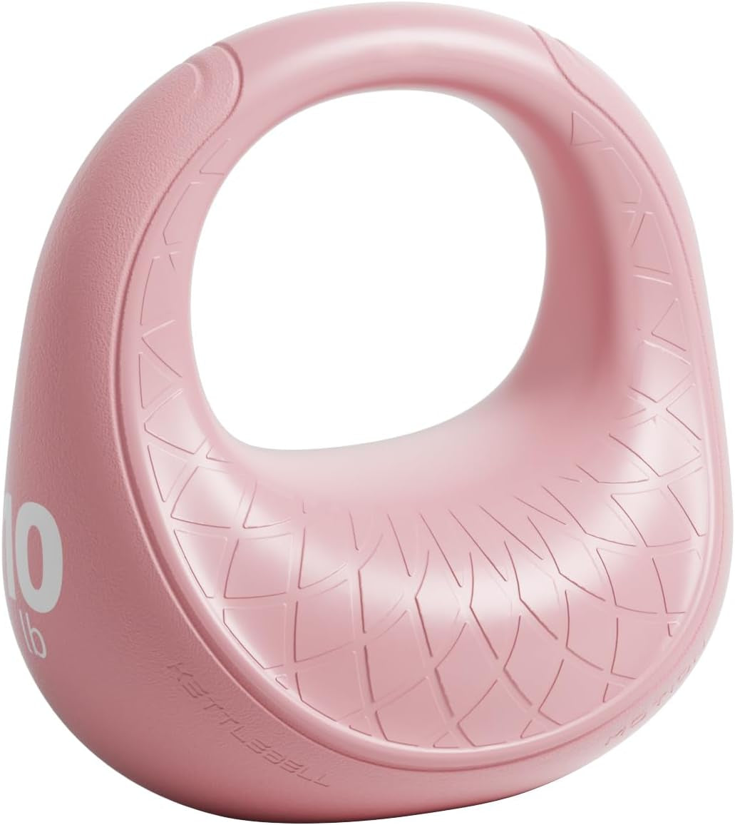 Soft Kettlebell, Kettlebells Anti-Slip Grip with Cushioned Impact-Resistant Base, Strength Training Kettlebells Sets for Home Workouts, Kettlebell for Women/Men/Beginners (6LB/10LB/15LB)