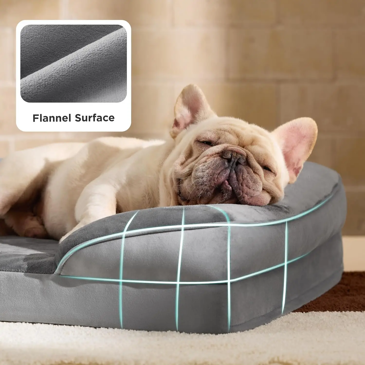 Extra Large Orthopedic Dog Sofa Bed | Washable & Foam