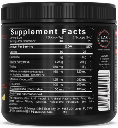 Prolific Pre-Workout