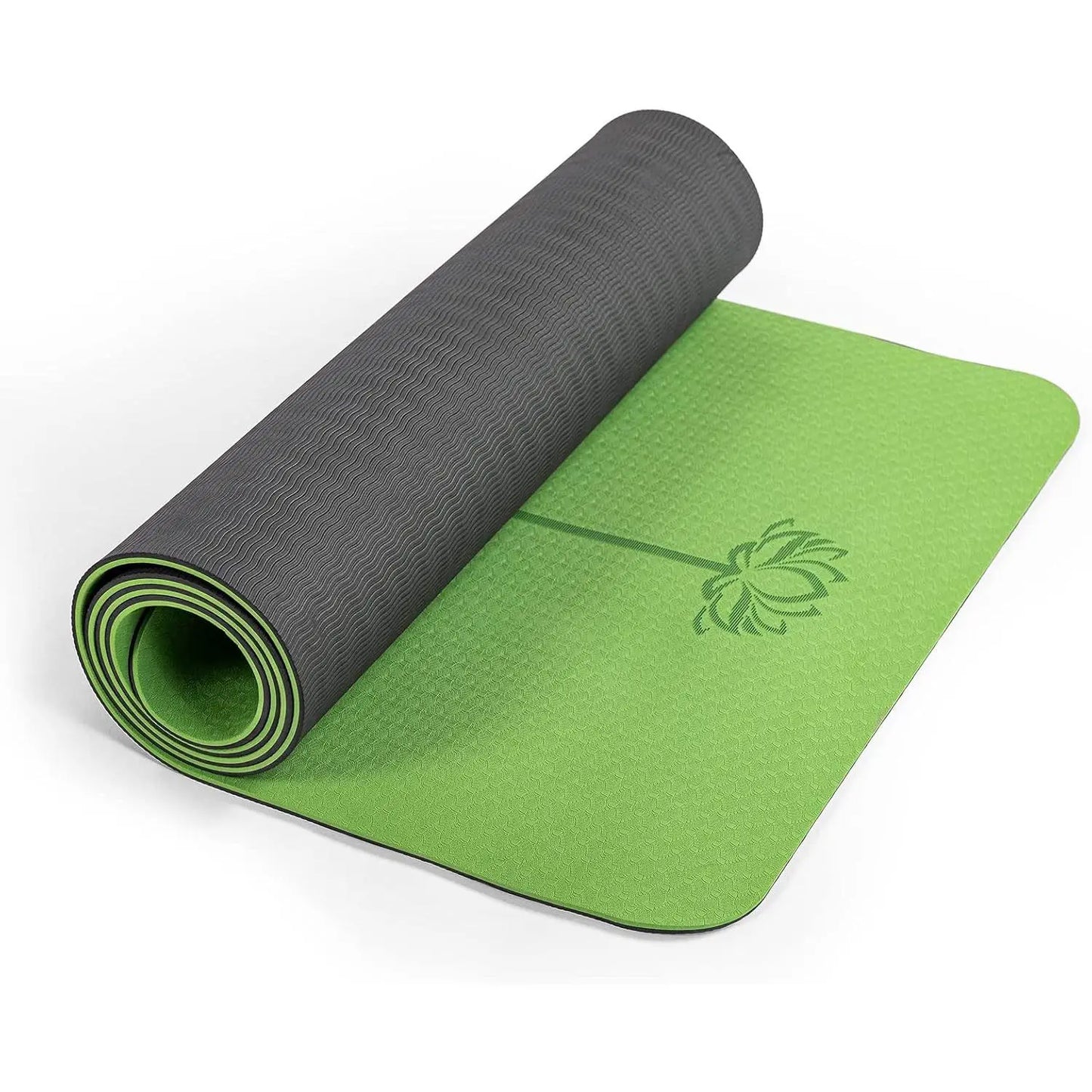 Yoga Mat Non Slip, Pilates Fitness Mats, , Anti- 1/4" Thick Yoga Mats for Women, Exercise Mats for Home Workout with Carrying Sling and Storage Bag
