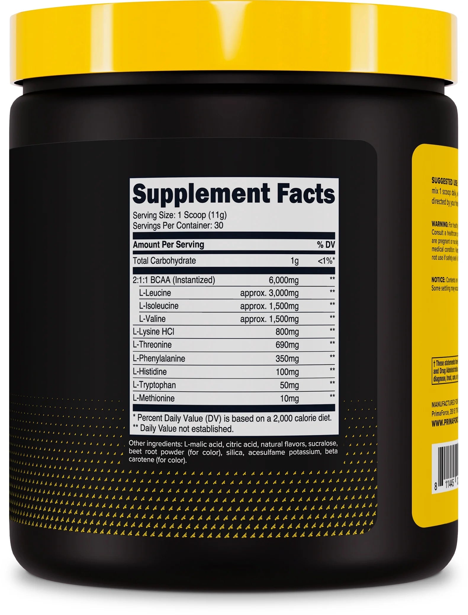 EAA Powder (30 Servings, Tropical Punch) - Essential Amino Acids for Pre/Intra Workout and Recovery - Non-Gmo and Gluten Free