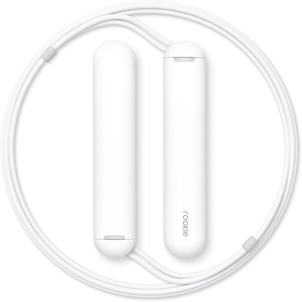 Smart Rope Rookie – Smart Jump Rope with Counter & App, Bluetooth Fitness Tracker, Adjustable Jump Rope for Weight Loss, Cardio, HIIT & Home Workouts