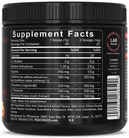 Prolific Pre-Workout